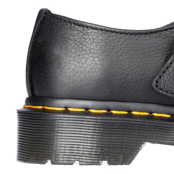 Dr Martens Polley Smooth Leather Mary Jane (Black) | Blue Banana Shoes