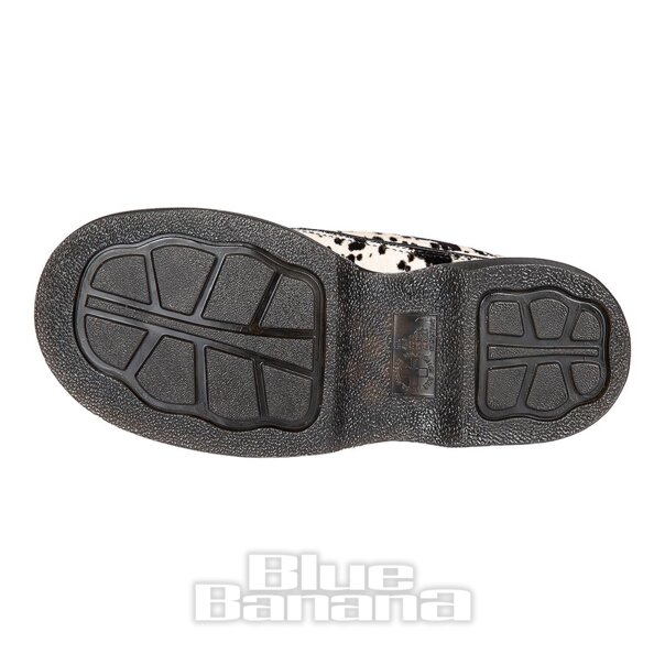 Dr. Martens Buzz 5I Dalmatiner-Schuh (Schwarz & Creme) | Blue Banana