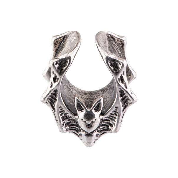 Blue Banana Surgical Steel Bat Saddle Hanger (Silver) | Body Piercing Jewellery