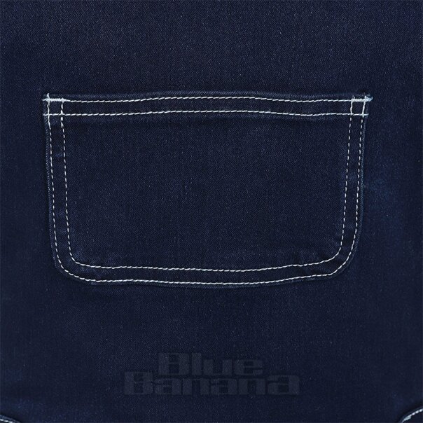 Banned Penny Denim Jumpsuit (Blue).