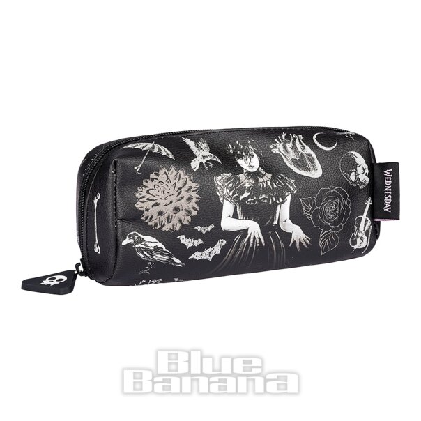 Offizielles Wednesday Storm Cloud Federmäppchen (Schwarz) | Blue Banana