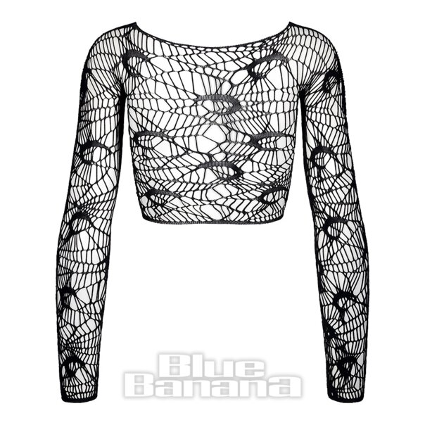 Killstar Lamenthia Mesh Top (Black) | Killstar Clothing
