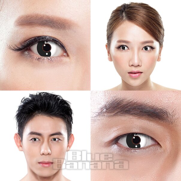 Yin Yang Coloured Contact Lenses (30 Day) | Coloured Contacts