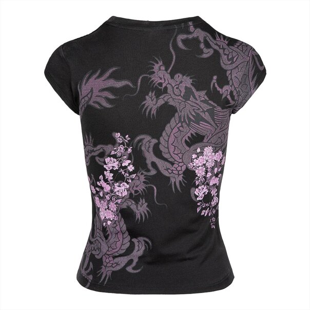 Ed Hardy Tattoo City T-Shirt (Black) | Alt Y2K Fashion