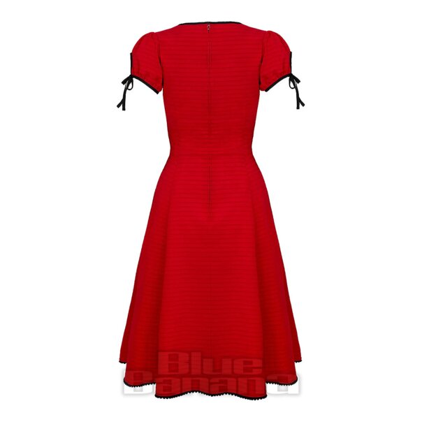 Hell Bunny Casey Dress (Red) | Alternative Dress, Gothic Clothing