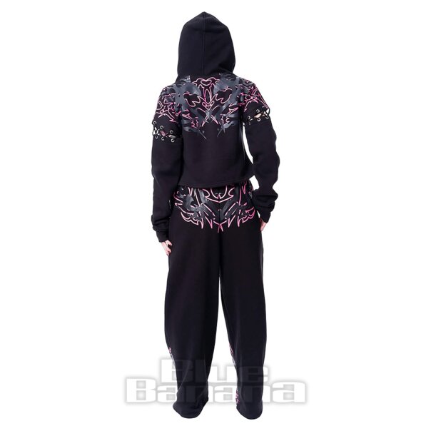 Heartless Thornchant Hoodie (Black/Pink) | Alternative Clothing