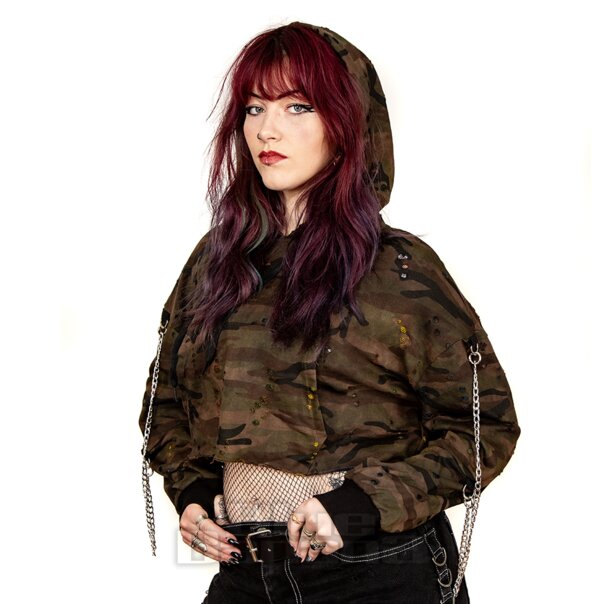 Banned Fable Hoodie (Brown/Black) | Blue Banana