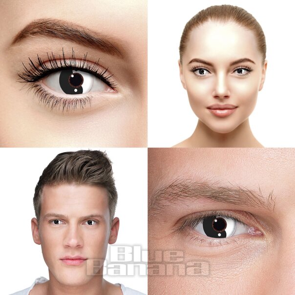 Yin Yang Coloured Contact Lenses (30 Day) | Coloured Contacts