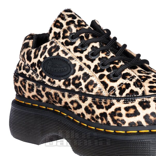 Dr Martens Buzz 5 Lace Mini Shoe (Leopard) | Dr Martens Shoes