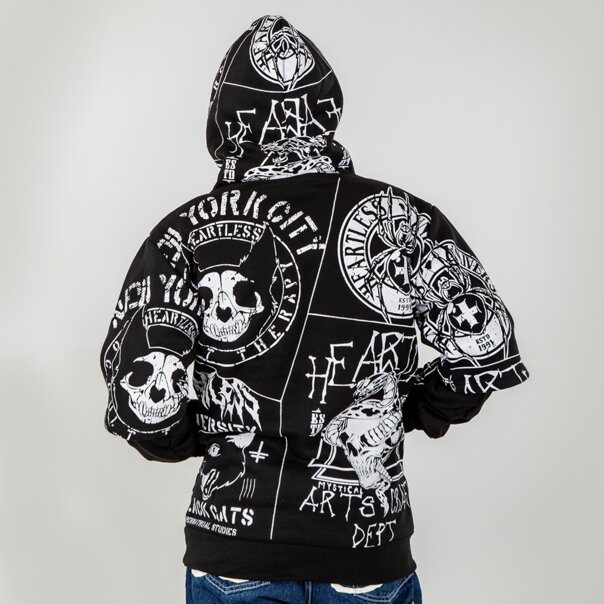 Heartless Dark Academia Hoodie (Black) | Alternative Hoodies