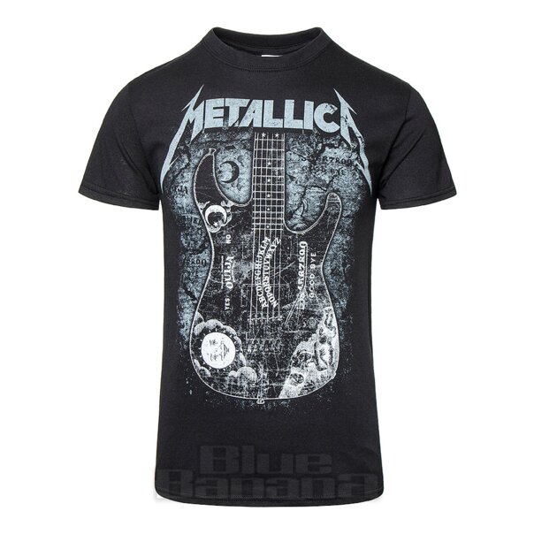 Metallica Hammett Ouija Maglietta (Nero) | Blue Banana