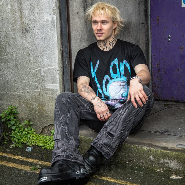 Official Korn SOS Doll T Shirt (Black) | Official Band Merchandise US