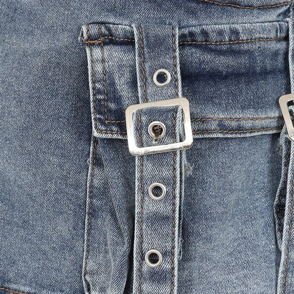 Banned Denim Dita Shorts (Blue) | Alternative Fashion, Goth Clothing