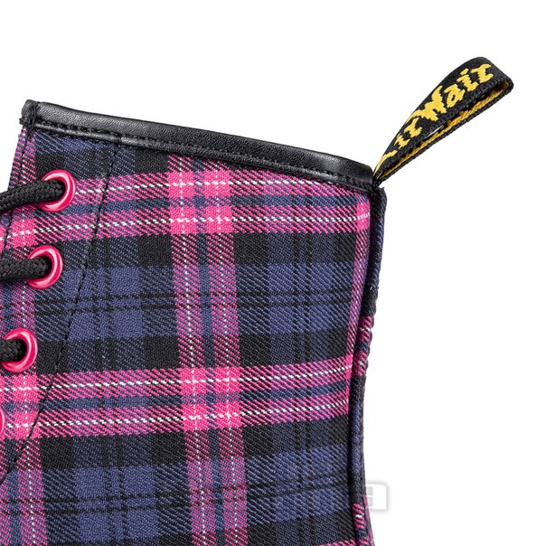 Dr Martens 1460 Tartan Stiefel (Rosa) | Blue Banana