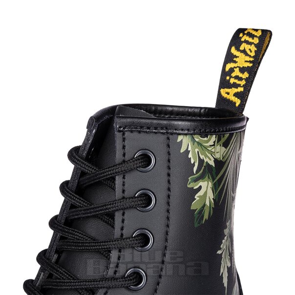 Dr Martens 1460 Evergreen Genix Boots (Black) | 1460 Boots
