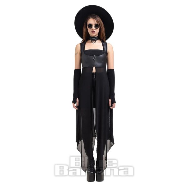 Killstar Acendance Duster Top (Black) | Killstar Clothing