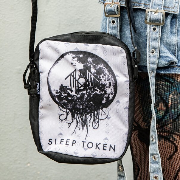Official Sleep Token The Summoning Crossbody Bag (White) | Blue Banana