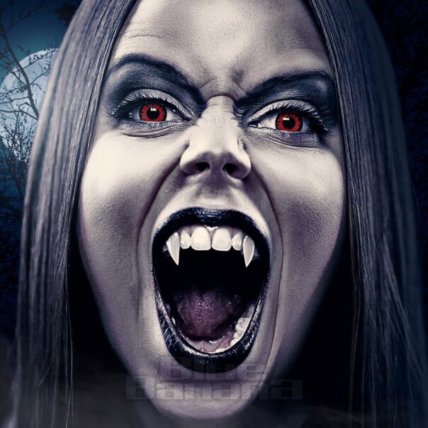 Vampire Volturi 30 Tage Farbige Kontaktlinsen Mit Stärke (Rot)