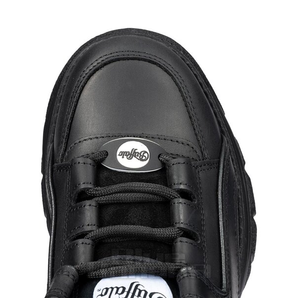 Buffalo Classic Trainer (Black) | Alternative Platform Shoes