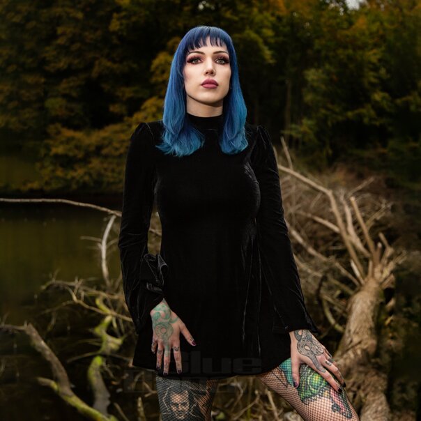 Killstar Dark Dawn Mini Dress (Black) | Gothic Dresses