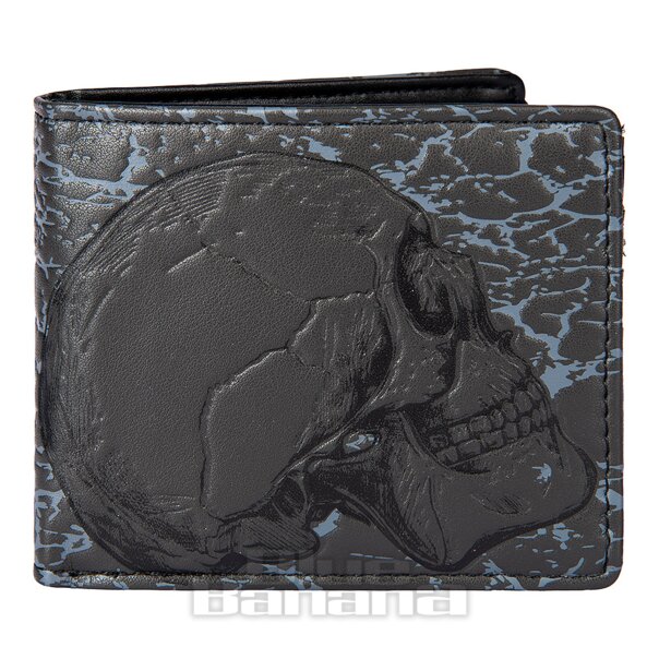 Nemesis Now Memento Mori Geldbörse (Schwarz) | Blue Banana