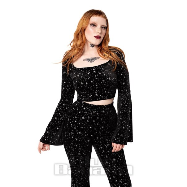 Hell Bunny Vela Superiore (Nero) | Blue Banana