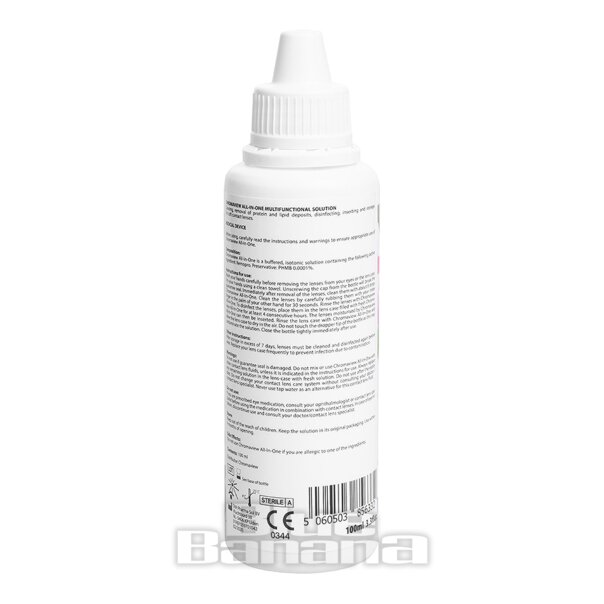 Chromaview All-In-One Premium Lens Solution, For Soft Contact Lenses