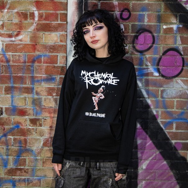 Sudadera oficial My Chemical Romance Black Parade (negro) | Mercancía de la banda ES
