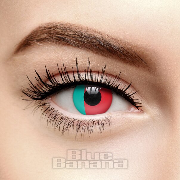 Portuguese Flag Contact Lenses (30 Day) | Coloured Contacts