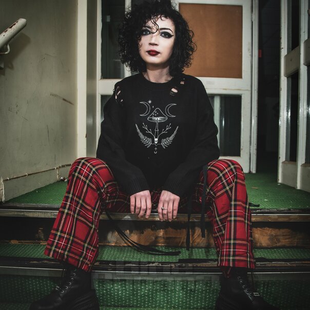 Hell Bunny Russula Jumper (Black) | Blue Banana