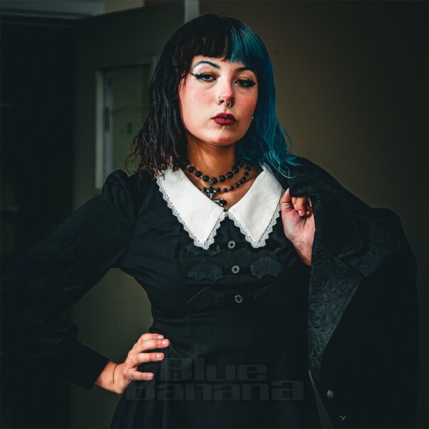 Hell Bunny Batilda Mini Dress (Black) | Blue Banana