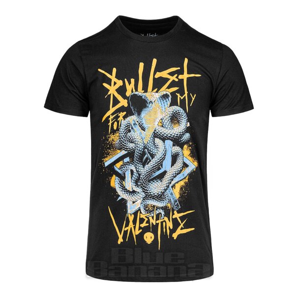 Official Bullet For My Valentine Cobra T Shirt (Black) | Blue Banana