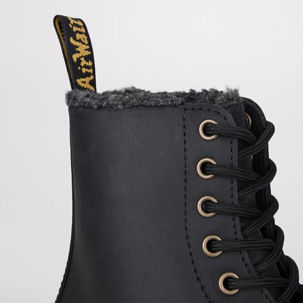 Dr Martens 1460 Pascal Wl Crazy Horse Boots (Black) | Alternative Footwear