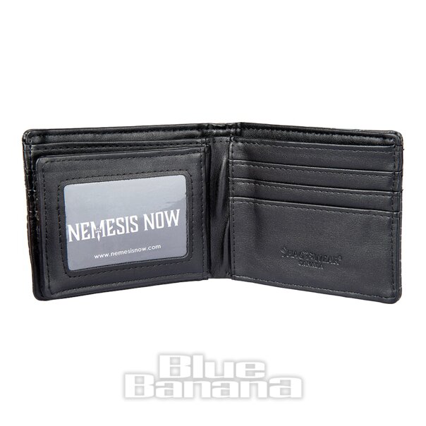 Nemesis Now Memento Mori Geldbörse (Schwarz) | Blue Banana