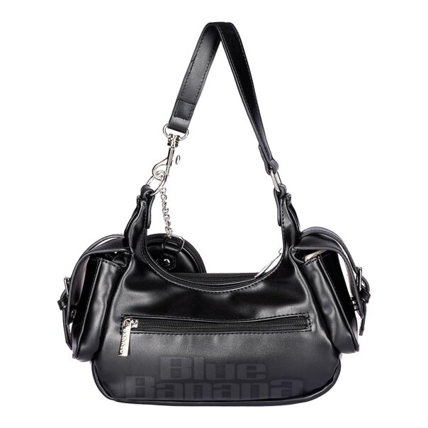Banned Twin Terror Skull Handbag (Black) | Alternative Accessories