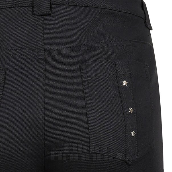 Banned Esmeray Gothic Trousers (Black) | Alternative Clothing