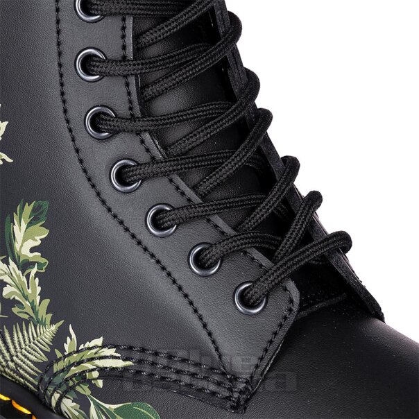 Dr Martens 1460 Evergreen Genix Boots (Black) | 1460 Boots