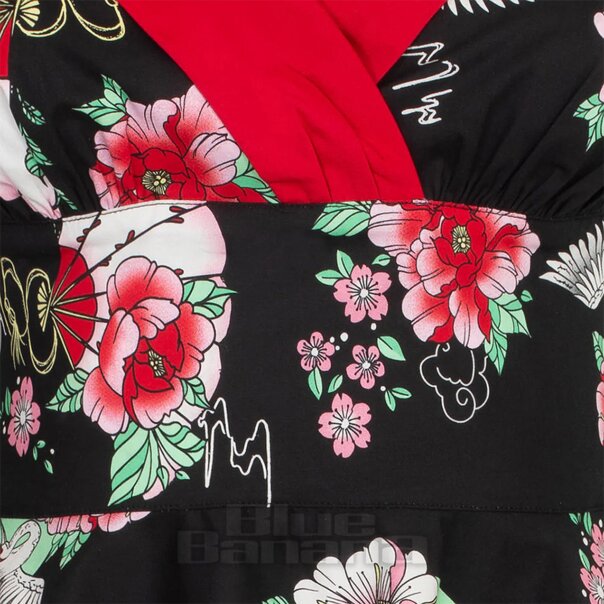 Hell Bunny Yuna Midi Dress (Black) | Alternative Dress, Gothic Clothing