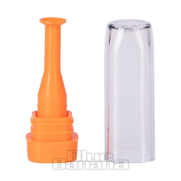 Bacchetta in silicone per l'inserimento delle lenti a contatto (arancione) | Lenti a contatto colorate