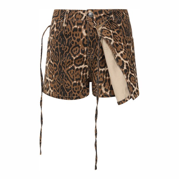 Banned Instintos Salvajes Bermudas (Estampado De Leopardo) | Blue Banana