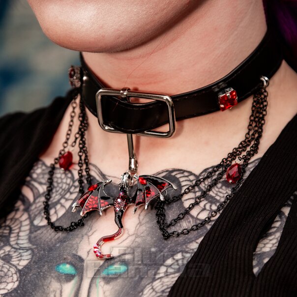 Blue Banana Drago Girocollo (Argento) | Blue Banana