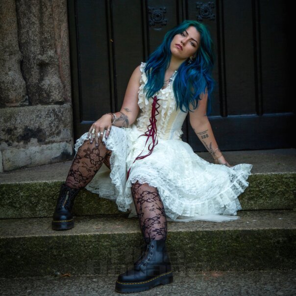 Desdemona Kleid (Creme)