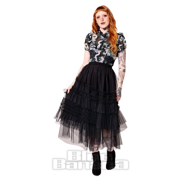 Hell Bunny Serpent Blouse (Multicolour) | Alternative Blouses