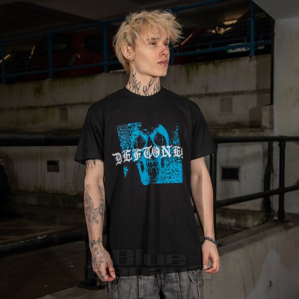 Deftones Static Skull T-Shirt (Black) | Official Band Merchandise