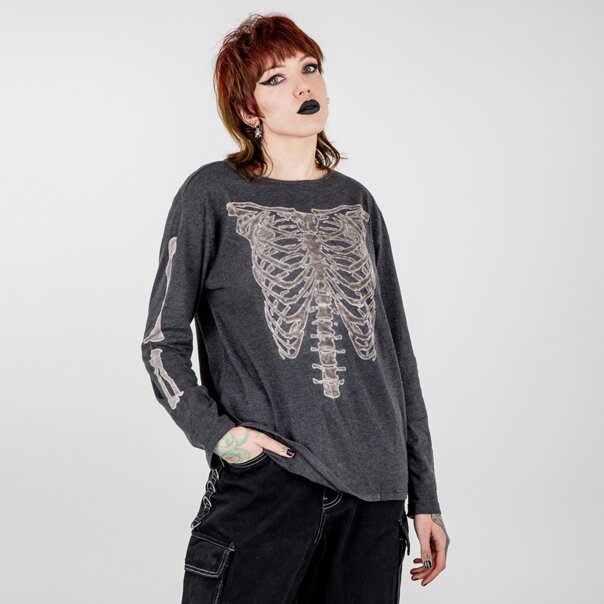 The Ragged Priest Frame Top (Black) | Alternative Autumn Clothing