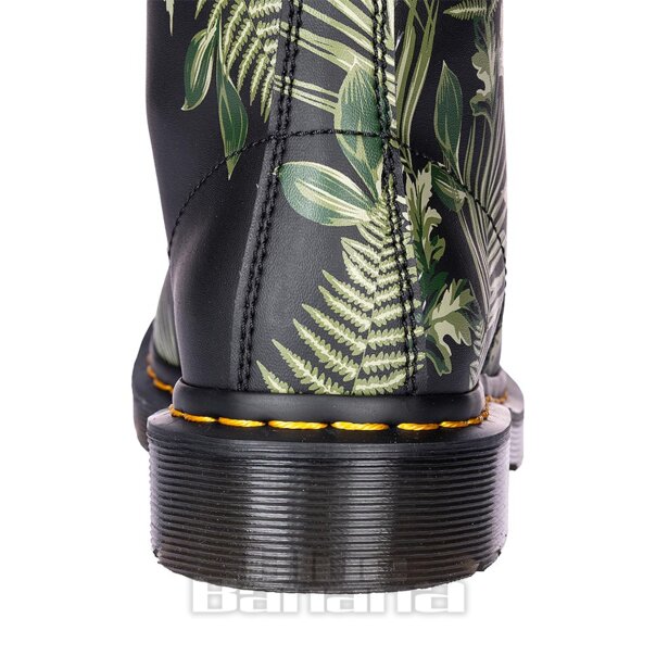 Dr Martens 1460 Evergreen Genix Boots (Black) | 1460 Boots