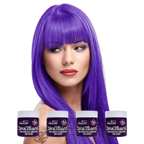 La Riche Directions Violet Semi-Permanent Hair Dye Multipack