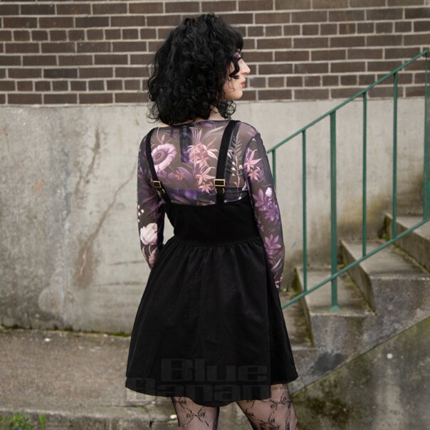 Killstar Juniper's Ballad Underbust Mini Dress (Black) | Killstar Clothing