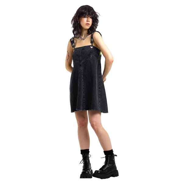 Ragged Priest Dilemma Dress (Charcoal) | Alternative Clothing