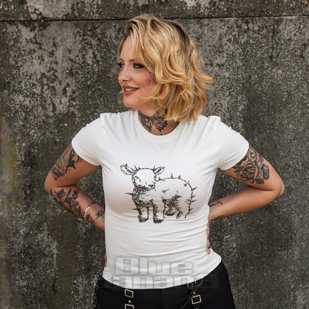 Ragged Priest Flock T-Shirt (Ecru) | Alternative Clothing